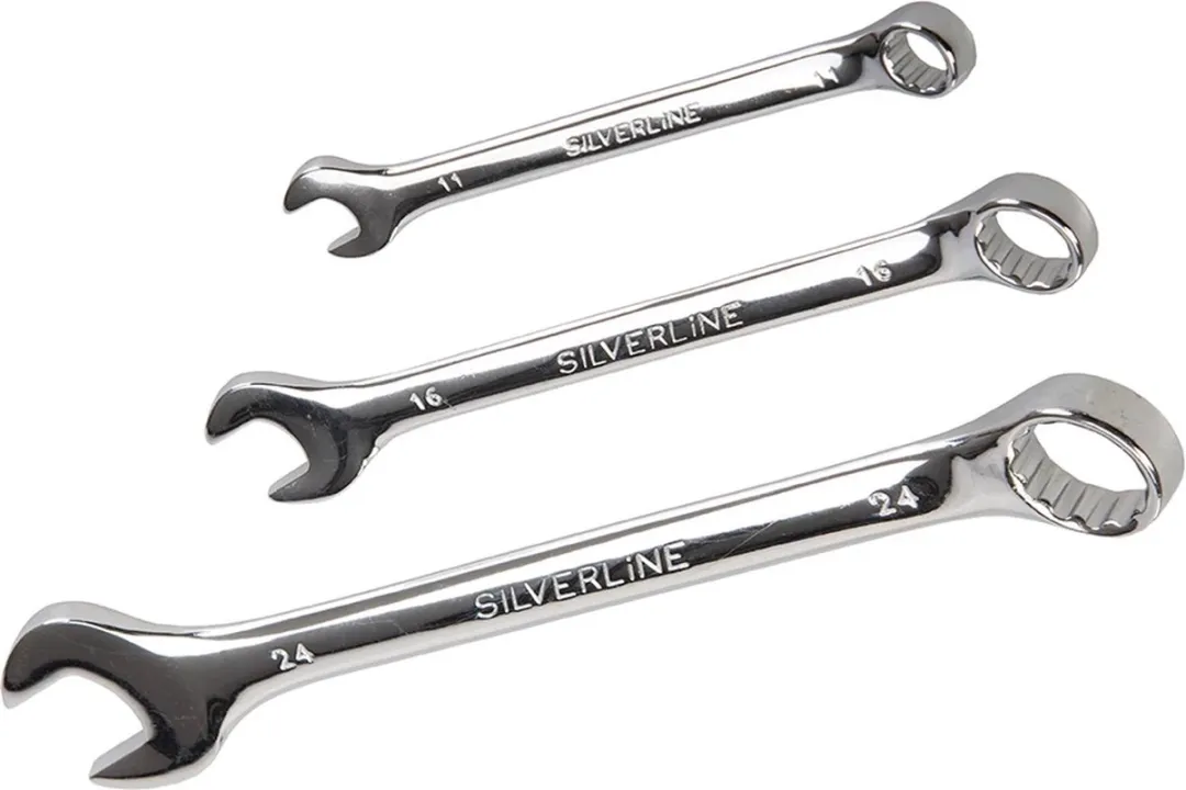 Silverline SP50 Ringsteeksleutelset 14-delig 8-24mm