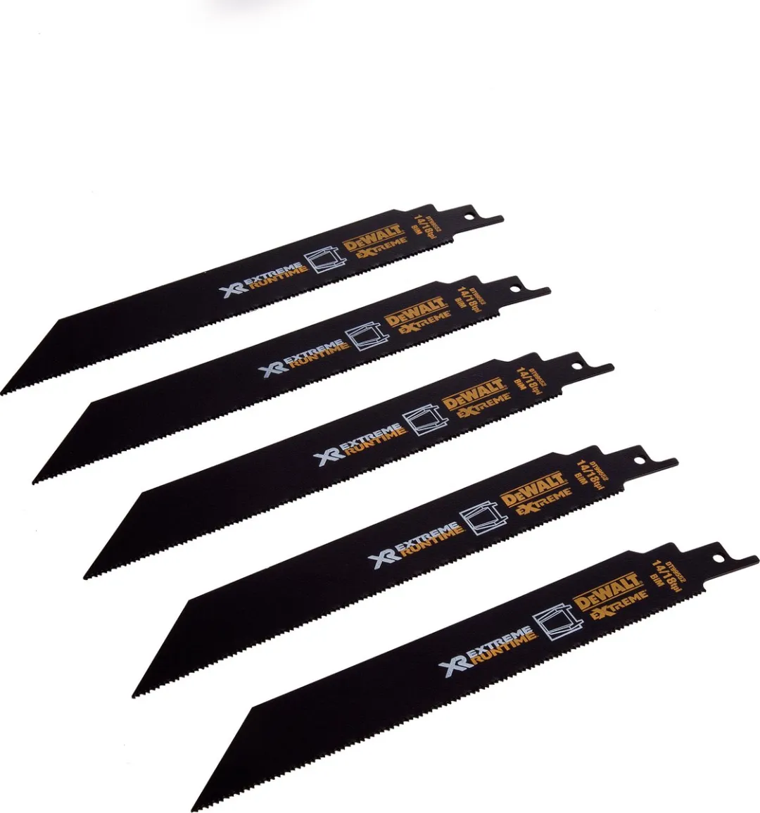 DeWalt DT99552-QZ Reciprozaagbladen 203mm 14/18TPI