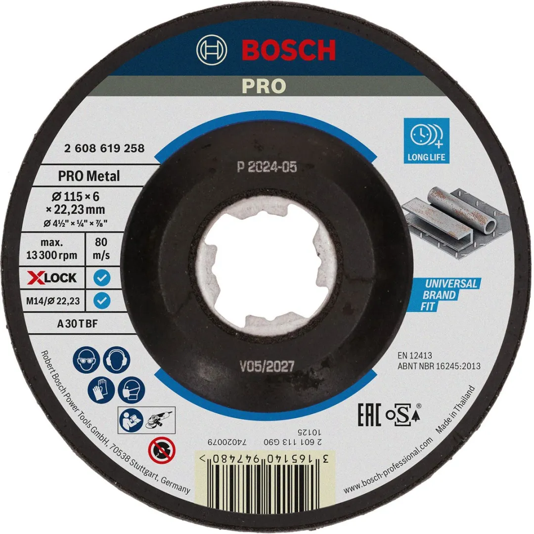 Bosch Professional 2608619258 Afbraamschijf 115mm