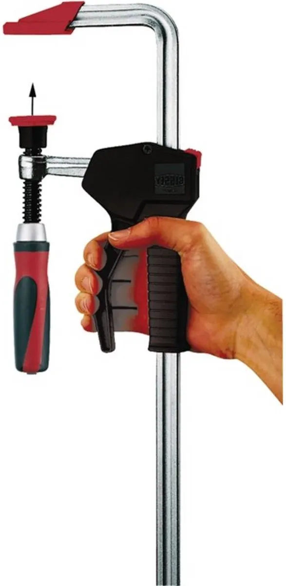 Bessey EHZ30-2K Eenhandslijmtang 300mm - Grijs