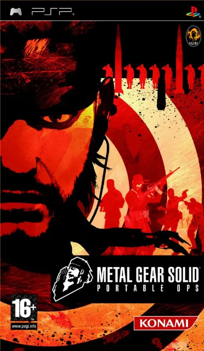 Konami Metal Gear Solid Portable Ops