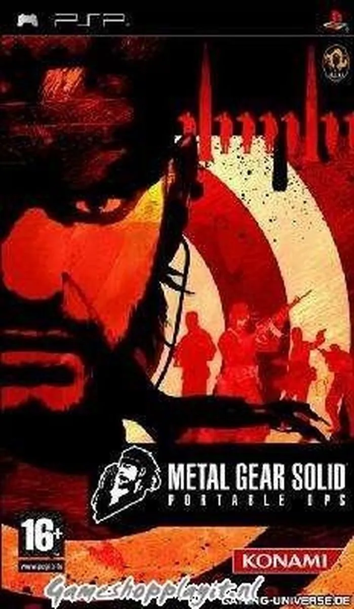 Konami Metal Gear Solid Portable Ops