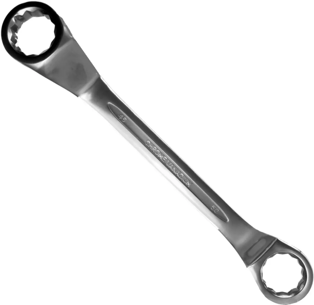 Forsage Ringsleutel Gebogen 45° 50x55mm