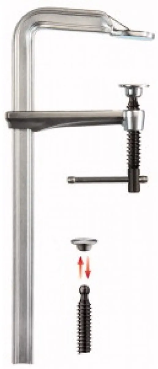 Bessey Lijmtang Knevelgreep GZ20K - Roestvrijstaal
