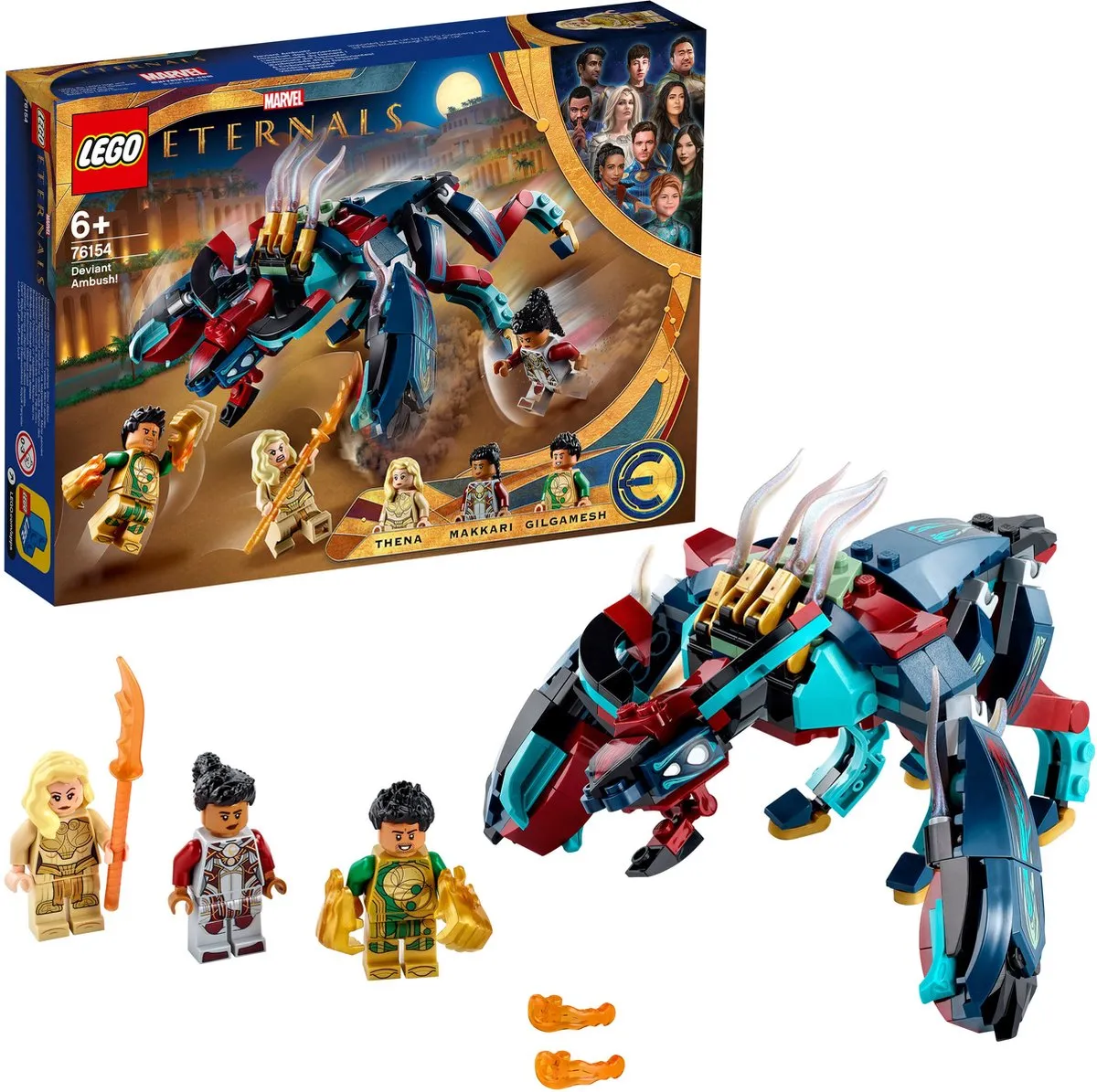 LEGO Marvel Sluwe Hinderlaag 76154 - 197 Stukken