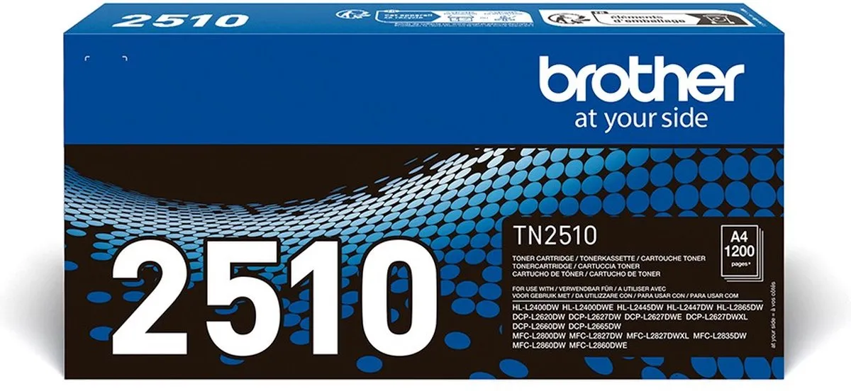 Brother TN-2510 Tonercartridge - Zwart