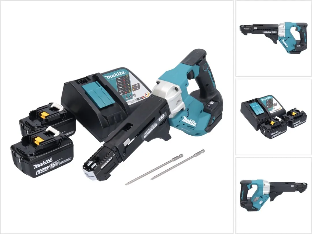 Makita DFR551RG Accu-magazijnschroevendraaier 18V