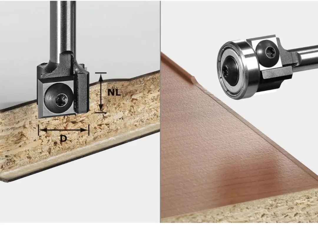 Festool S8 HW D19 12x12 KL Keermes-kantenfrees