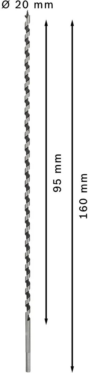 Bosch Professional Slangenboor 7x450mm - Hout