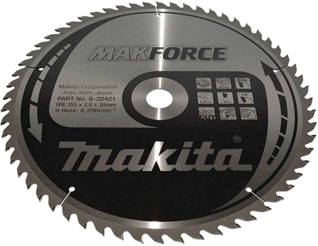 Makita MAKFORCE Zaagblad B-32421