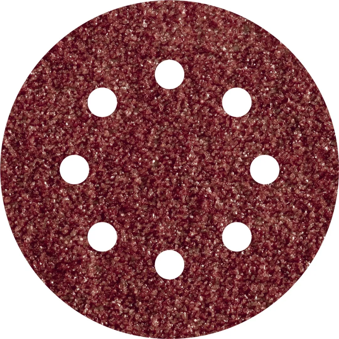 Wolfcraft Schuurpapier Korrel 80 - 25 Stuks - 115mm - Klittenband