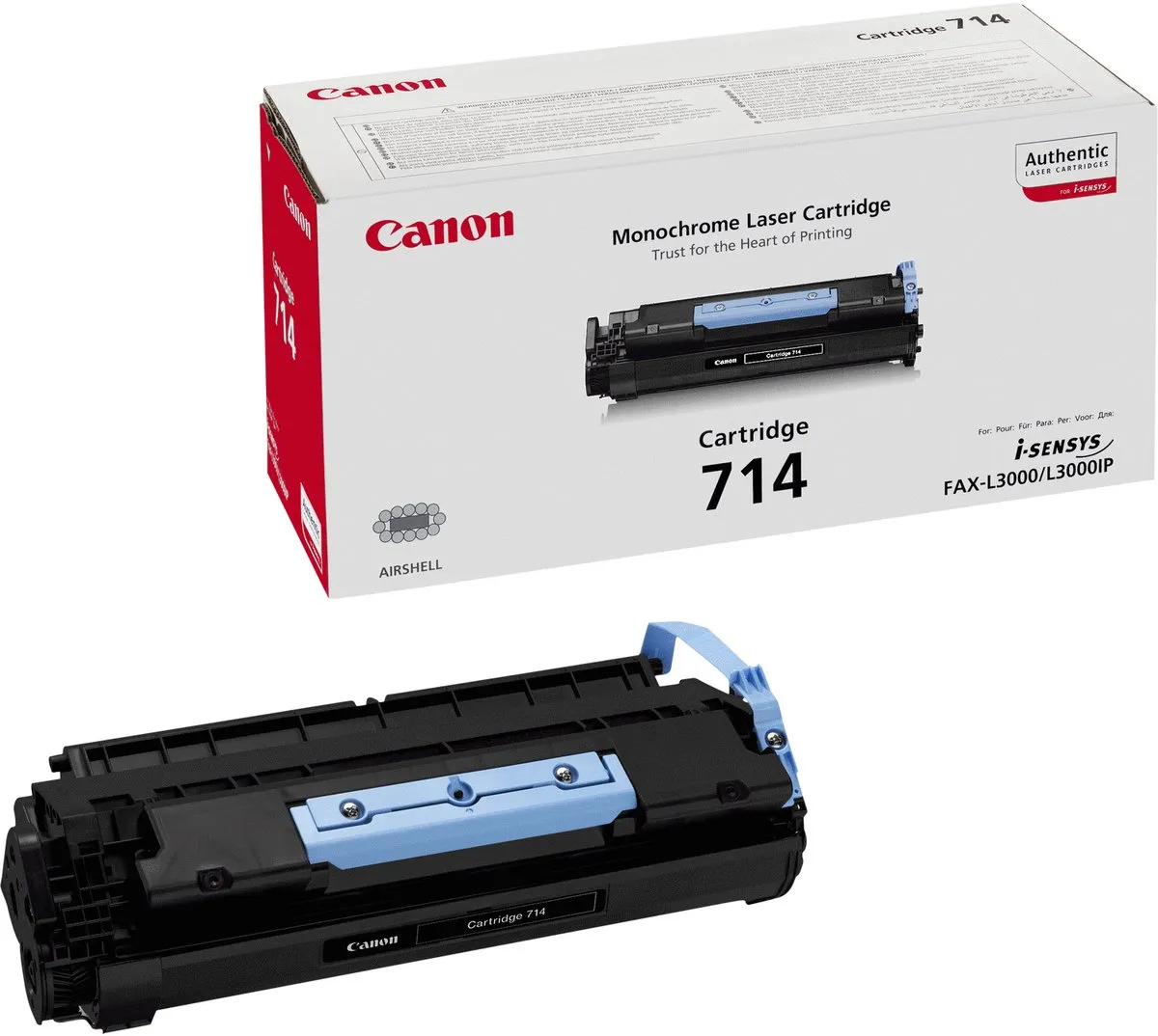 Canon 714 Tonercartridge Zwart