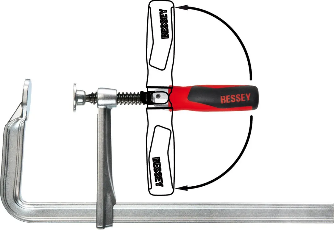 Bessey GZ4012KG Lijmtang Klapgreep 400/120mm