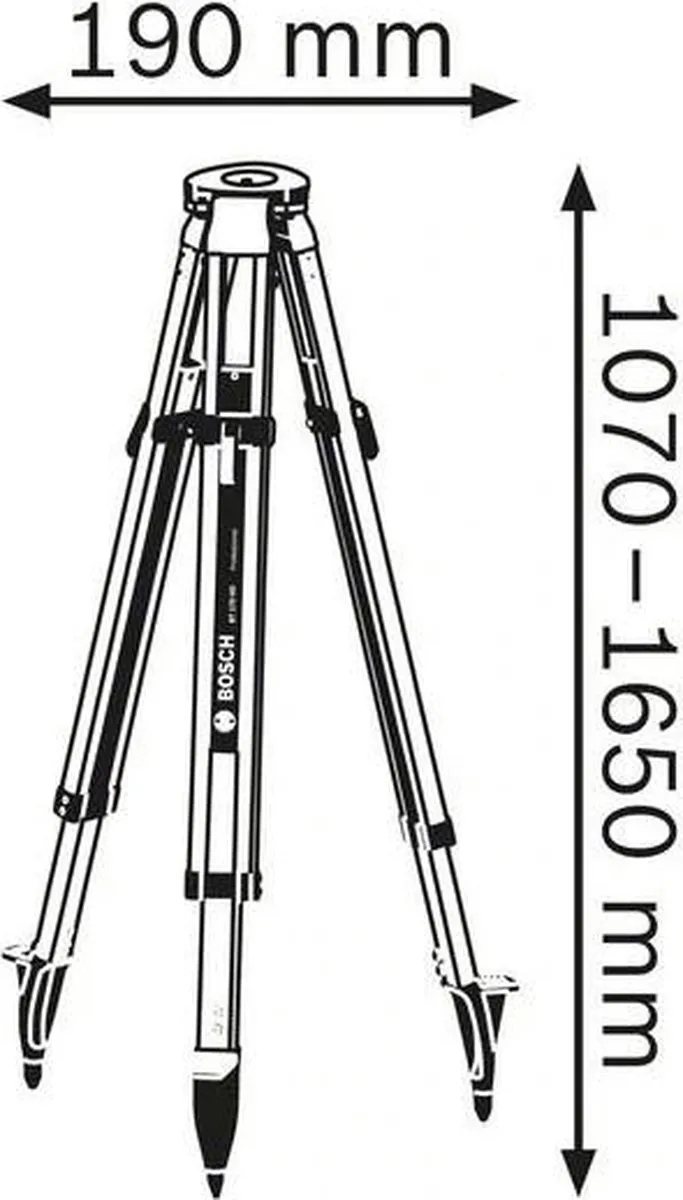 Bosch Professional BT 170 HD Bouwstatief