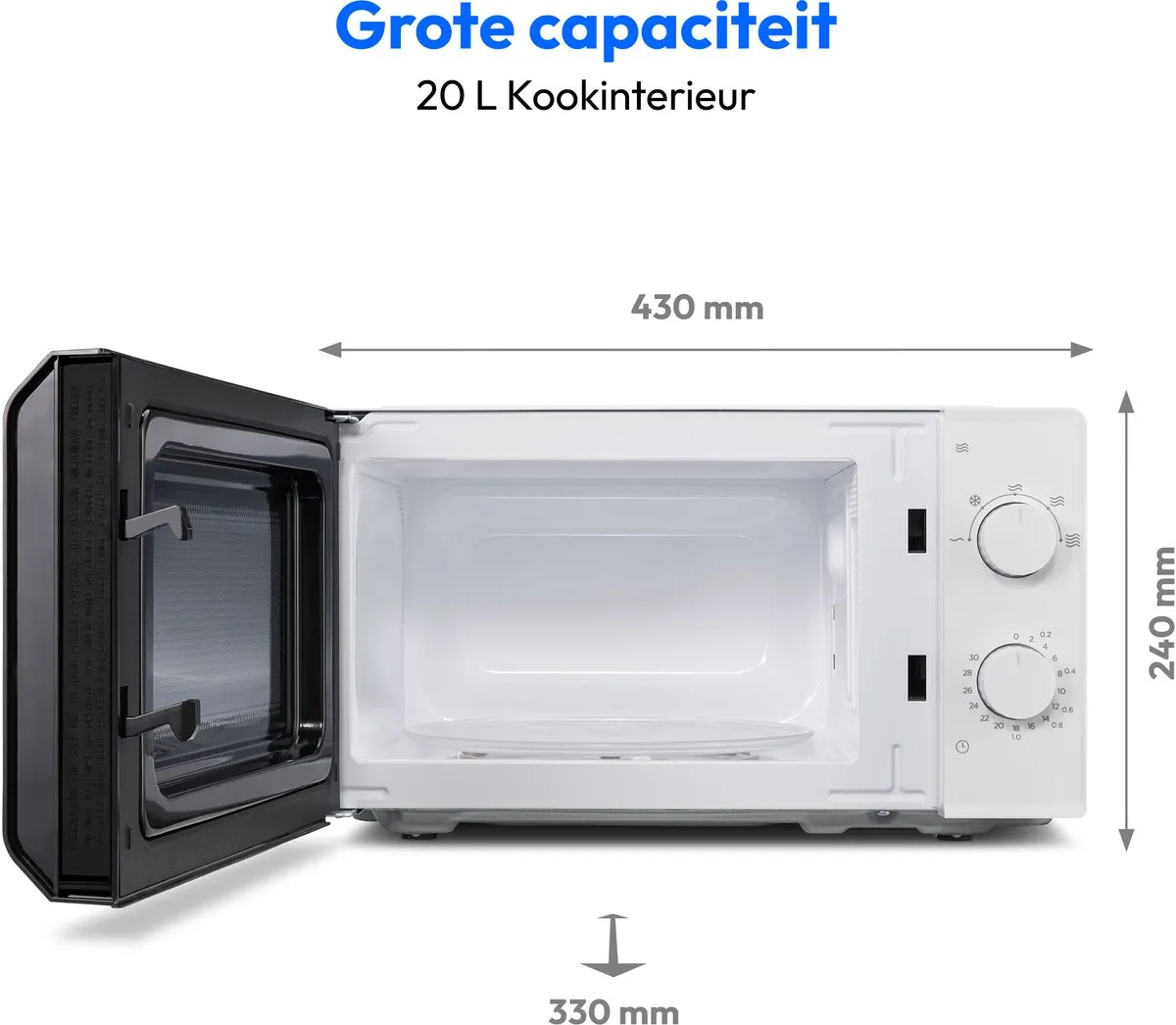 Medion Life Magnetron MD11475 700W - 20L - Wit
