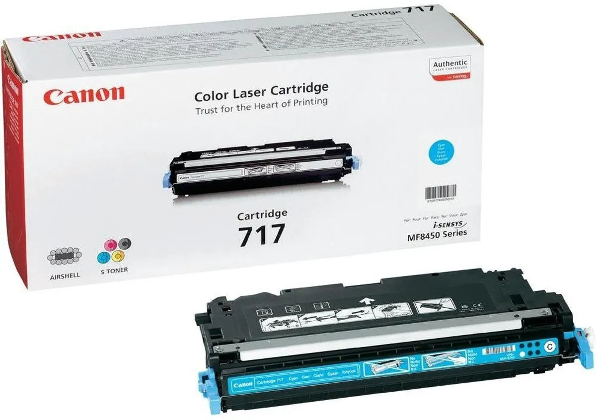 Canon 717 Cyaan Tonercartridge