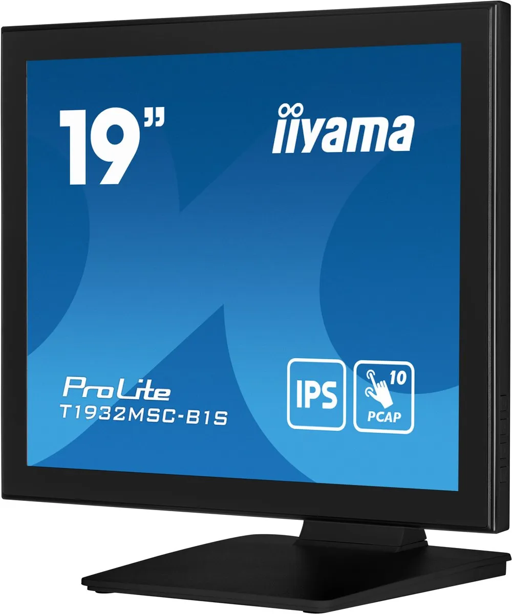 iiyama ProLite T1932MSC-B1S Touchscreen Monitor 19" - 1280x1024 - Zwart