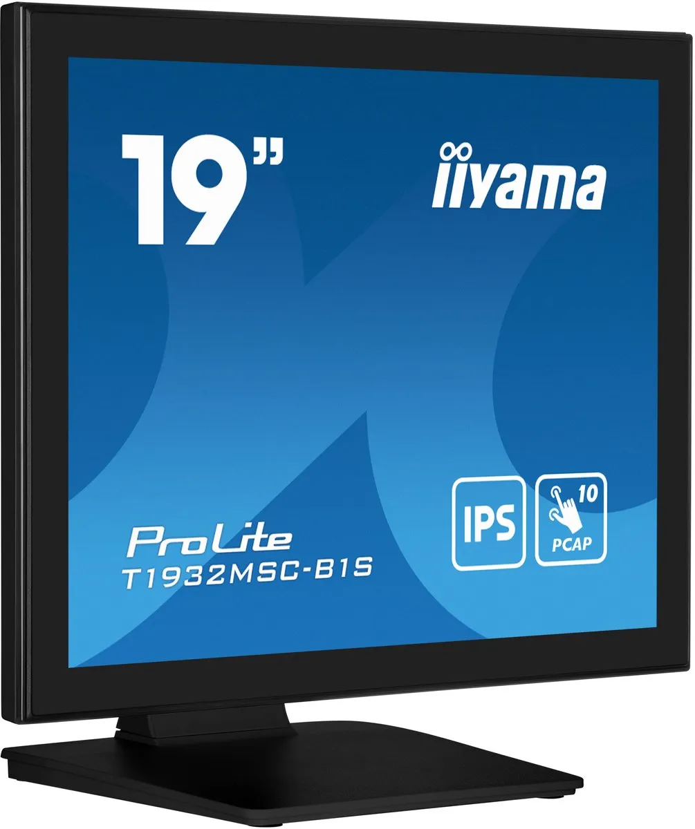 iiyama ProLite T1932MSC-B1S Touchscreen Monitor 19" - 1280x1024 - Zwart