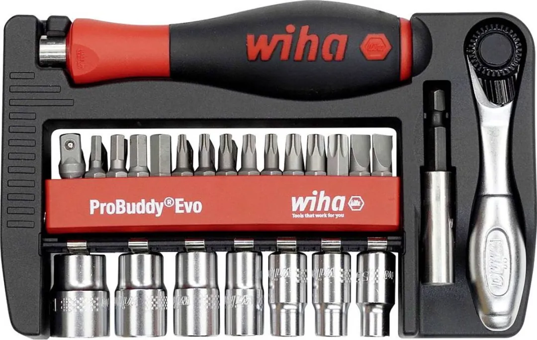 Wiha 46960 Bit- en Steeksleutelset 1/4