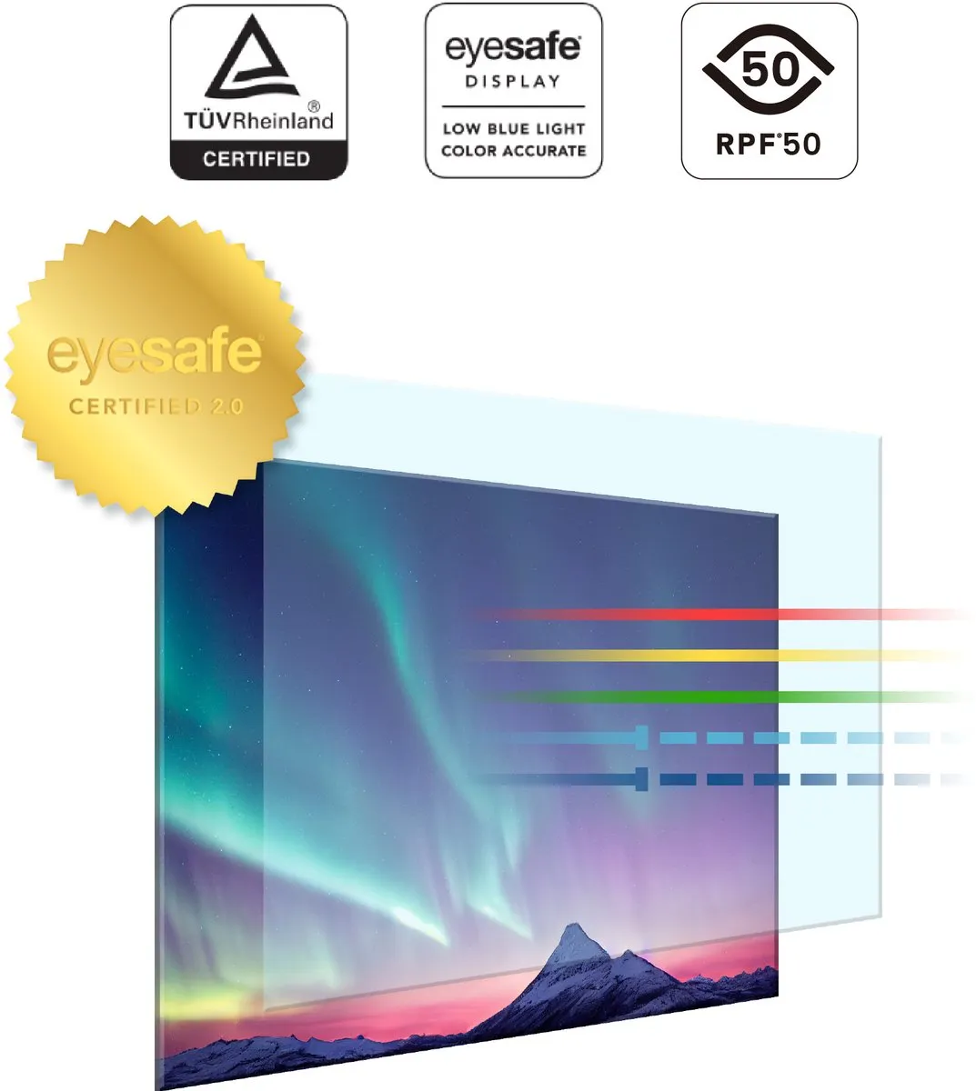 BenQ GW2491 Monitor 24 inch - Full HD 1080p - 100Hz - IPS - afbeelding 6 van 6