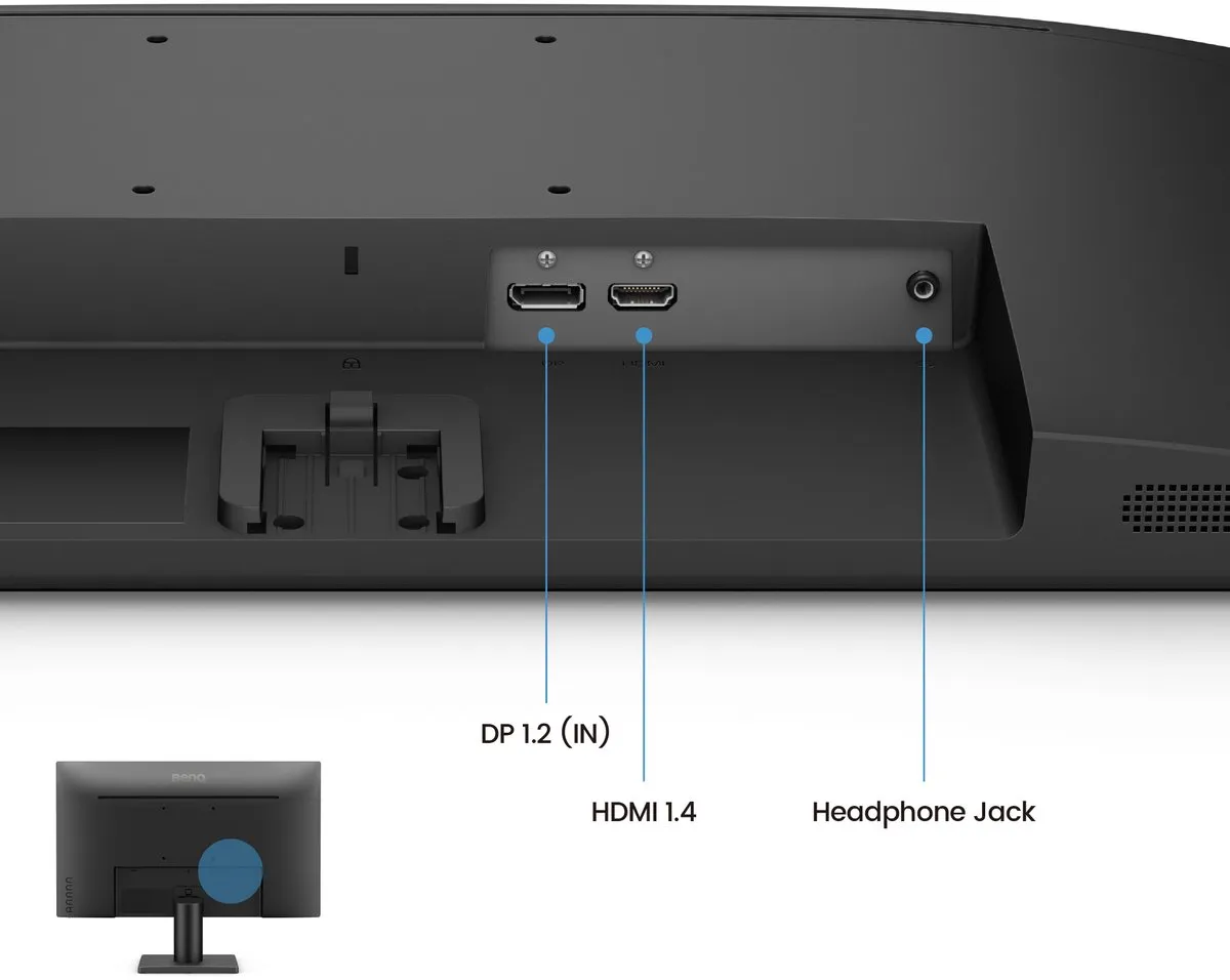 BenQ GW2491 Monitor 24 inch - Full HD 1080p - 100Hz - IPS