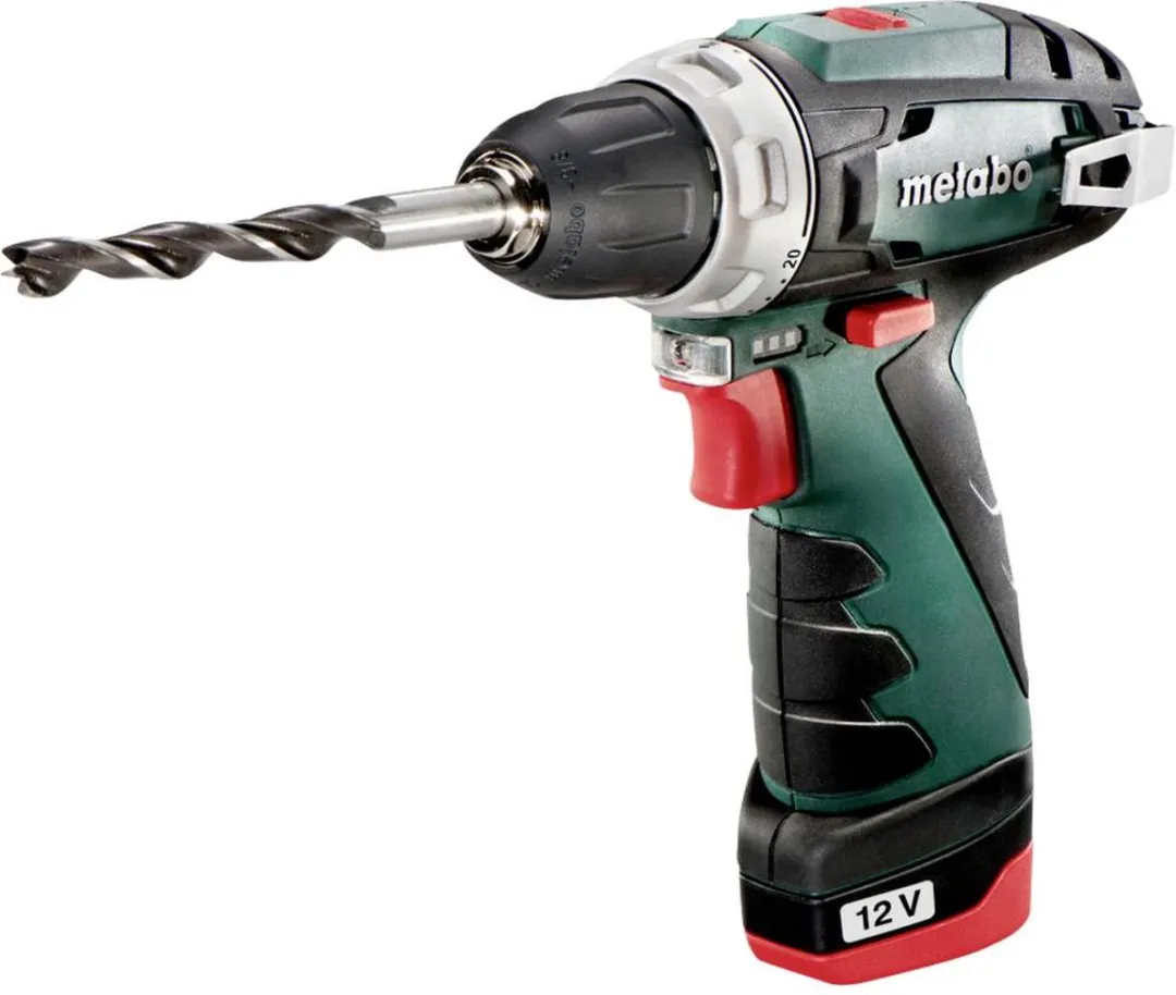 Metabo PowerMaxx BS Basic 600984500 Schroefmachine - 12V - 2x2.0Ah