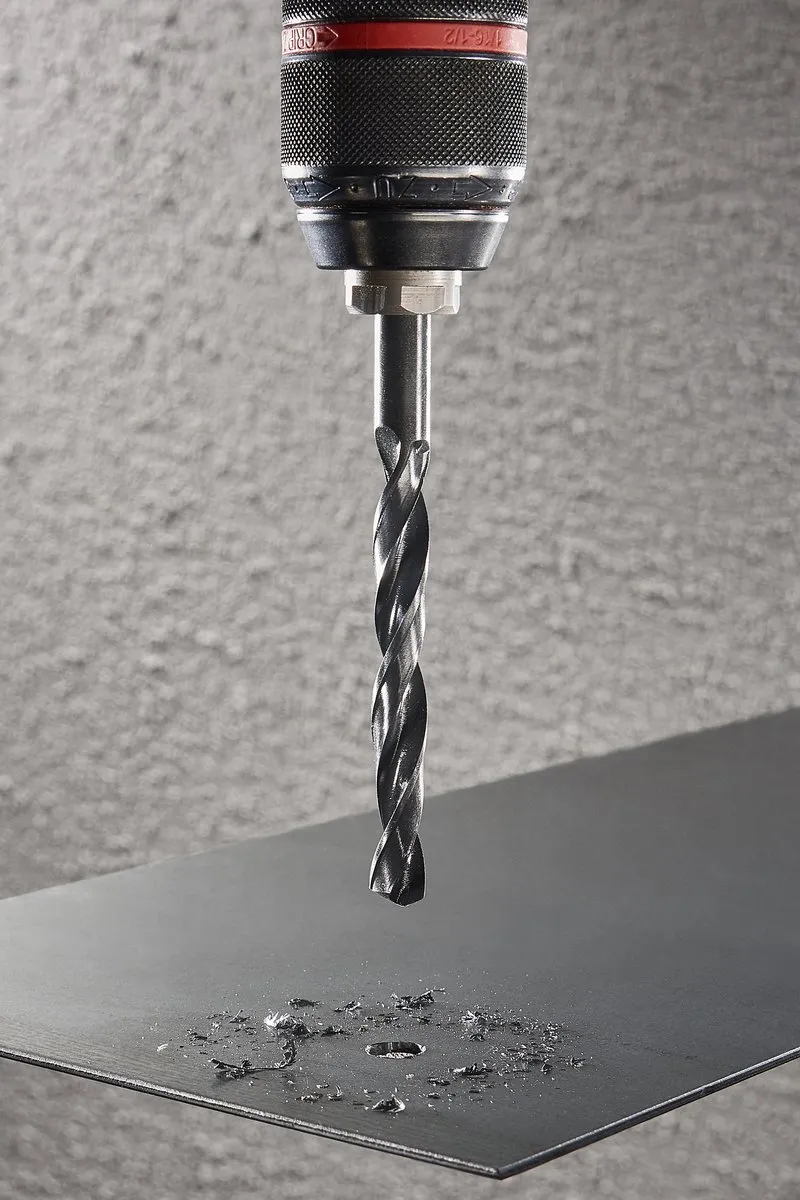Wolfcraft 7117000 Boorset Metaal Hout Steen - 9-delig