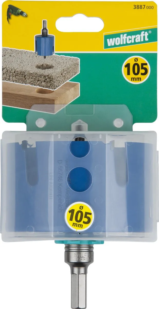Wolfcraft Universele Gatenzaag 105mm - 3887000