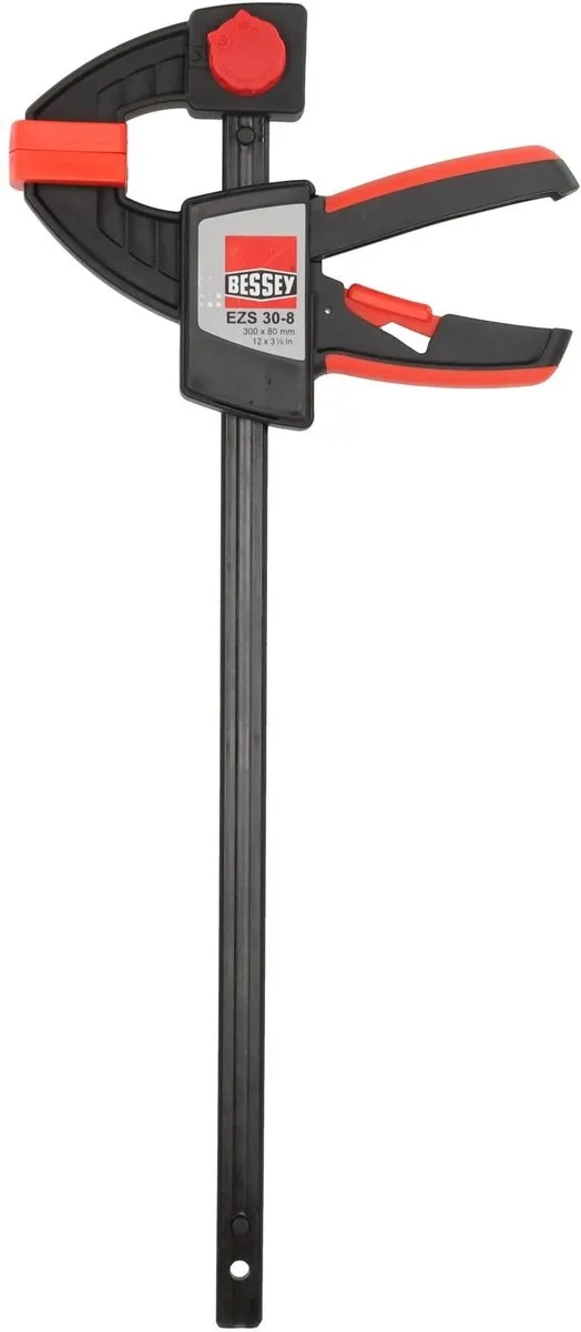 Bessey EZS30-8 Eenhandslijmtang 300x80mm - Blauw/Geel