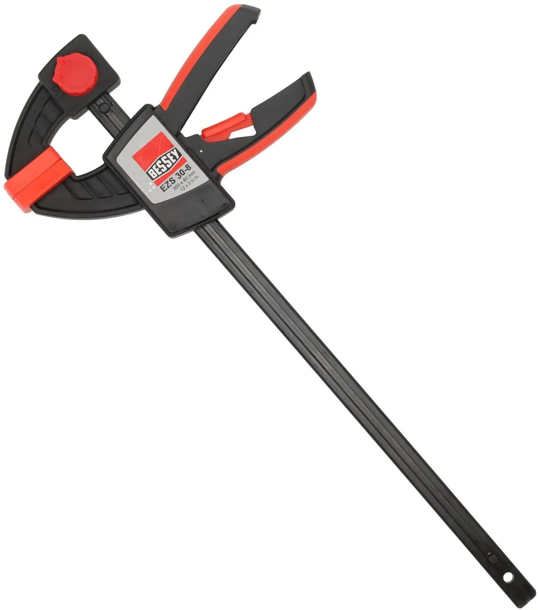 Bessey EZS30-8 Eenhandslijmtang 300x80mm - Blauw/Geel