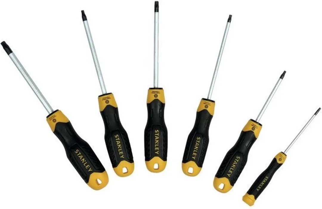 Stanley 1-74182 Schroevendraaierset - 6 Delig - Geel