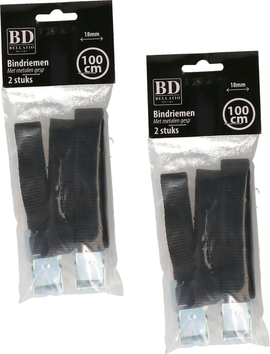 Bellatio Design Spanbanden 4 Stuks