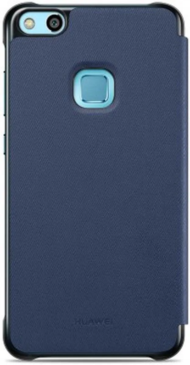 Huawei P10 Lite View Flip Cover - Blauw