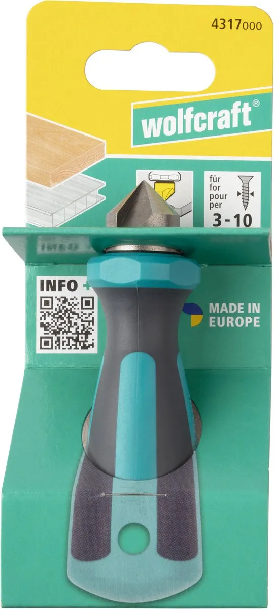 Wolfcraft Handverzinker 4317000 - Zwart
