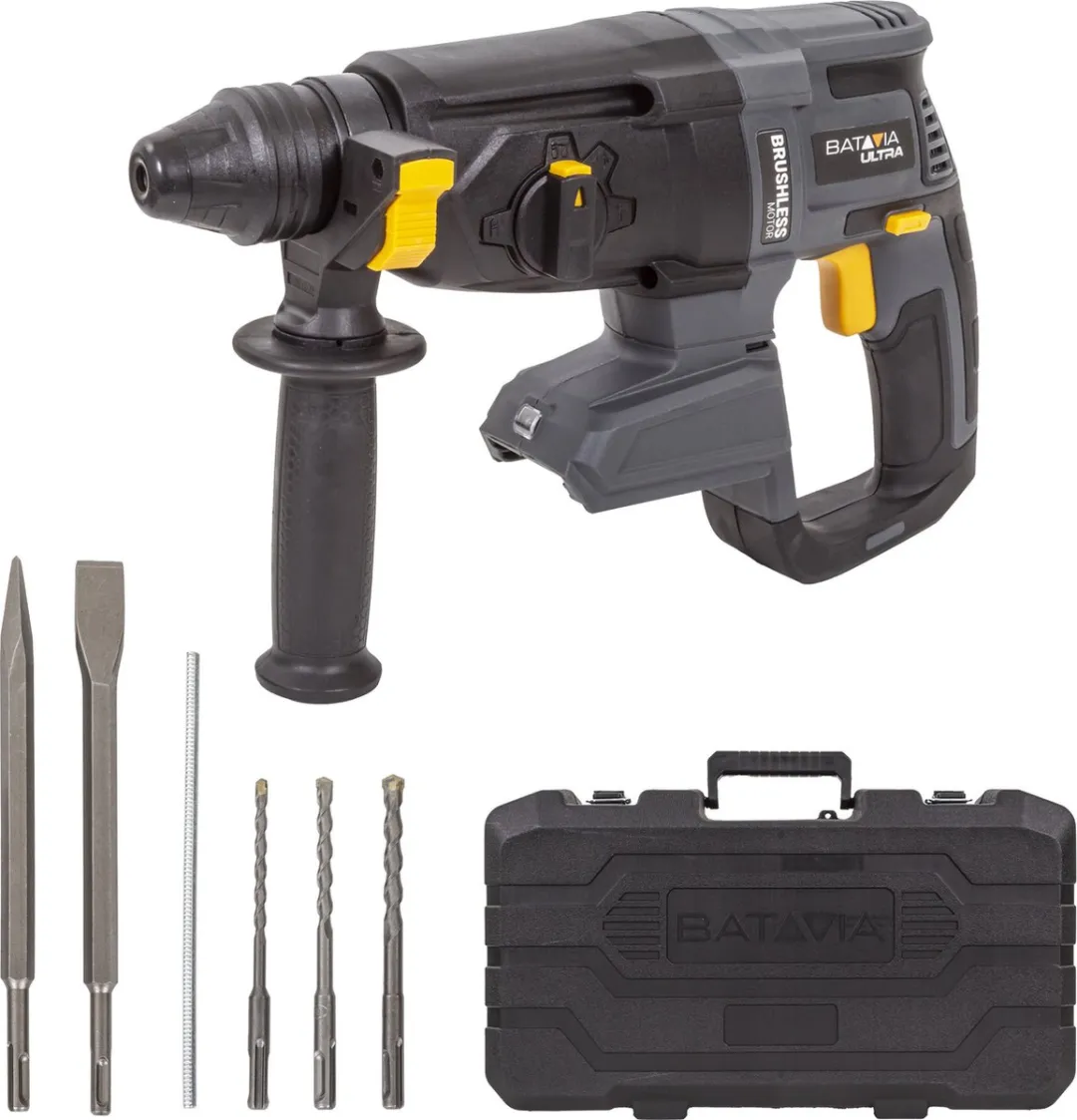 Batavia Accu 18V Boorhamer SDS+ 7064296 - Brushless - 2 Snelheden