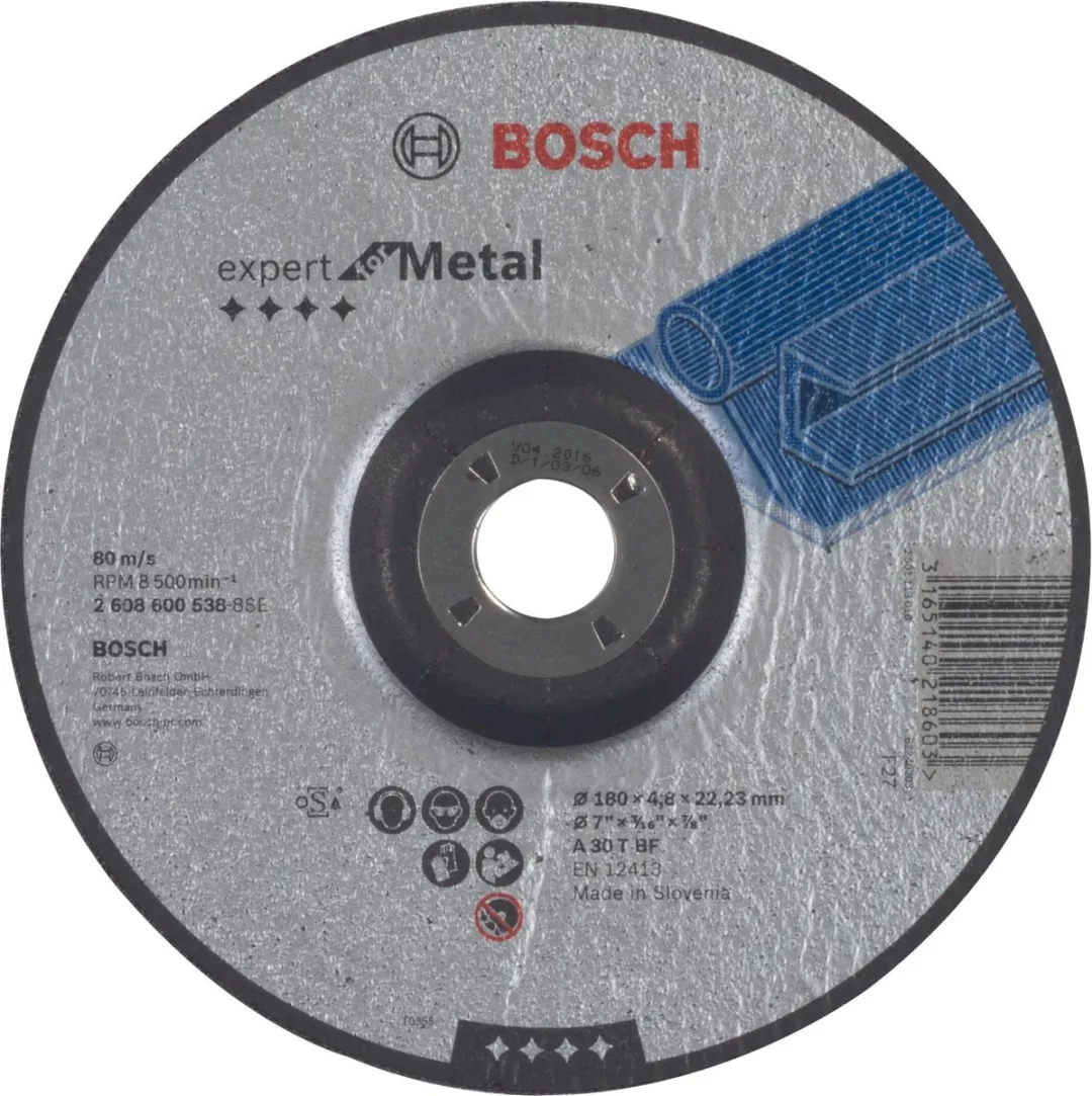 Bosch Professional Afbraamschijf Expert for Metal A 30 T BF 180mm