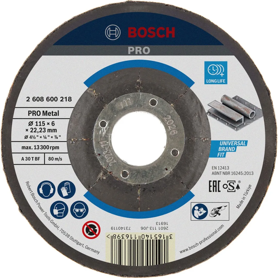 Bosch Expert for Metal A 30 T BF Afbraamschijf 115mm