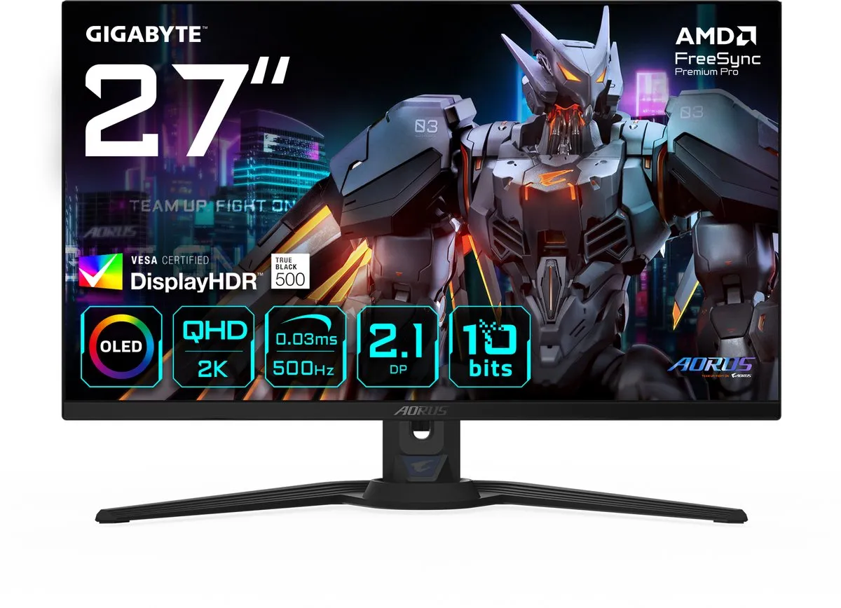 Gigabyte AORUS FO27Q5P EK OLED Monitor 27"