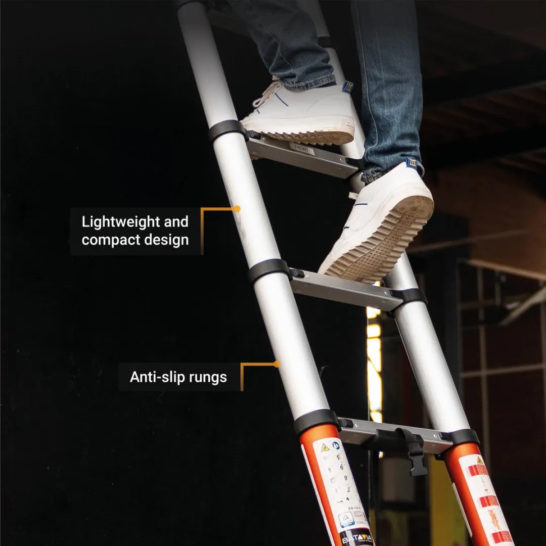 Batavia Telescoopladder 2.93m - 10 Delen - Max. 150kg
