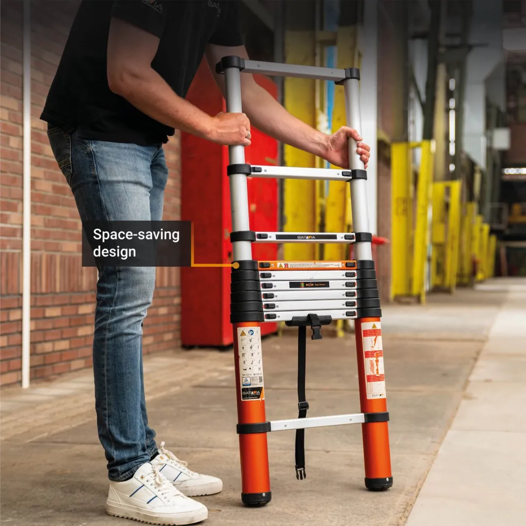 Batavia Telescoopladder 2.93m - 10 Delen - Max. 150kg