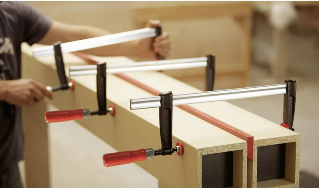 Bessey TPN20BE Lijmtang 200/100mm - Blauw/Geel