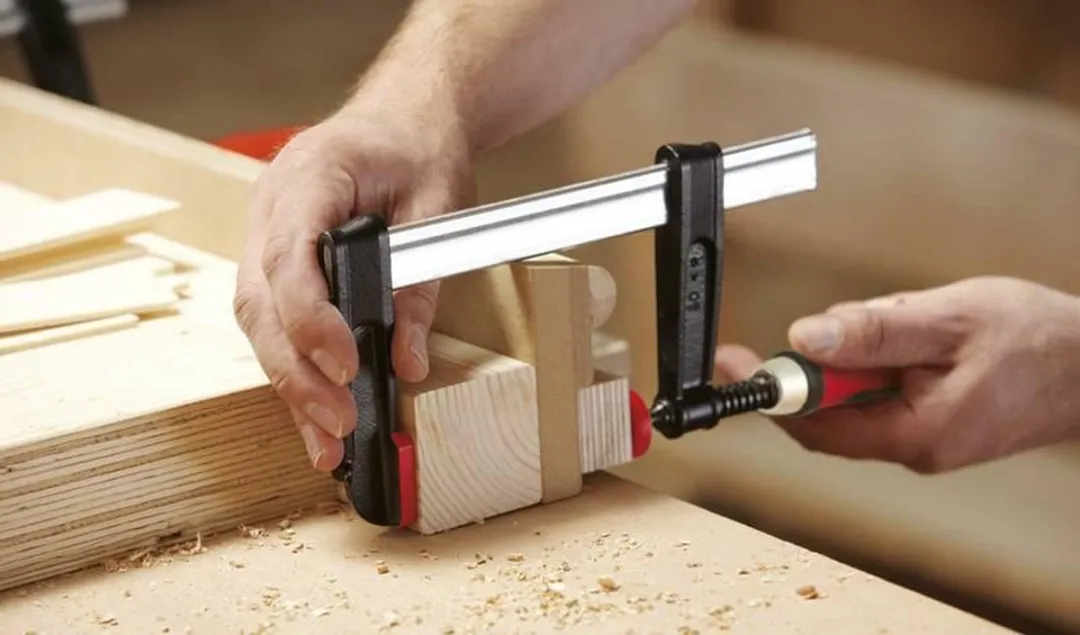 Bessey TPN20BE Lijmtang 200/100mm - Blauw/Geel
