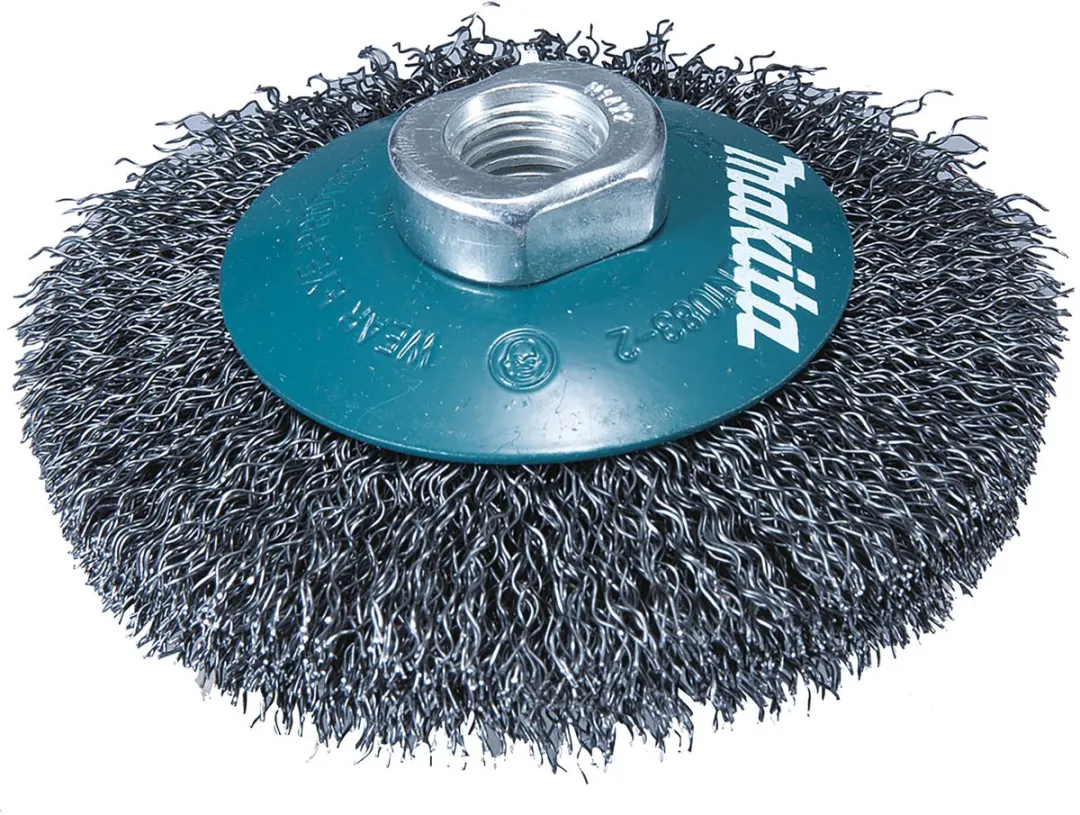 Makita Conische Borstel 115xM14 INOX