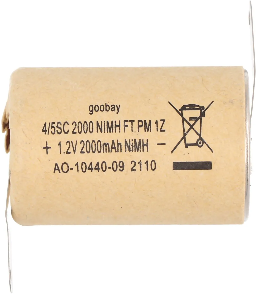 Goobay 72874 NiMH Accu 2000mAh 1,2V