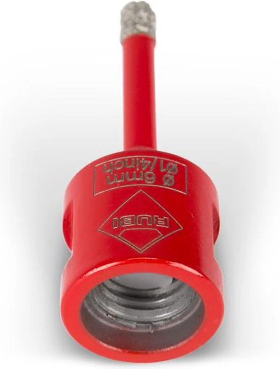 Rubi 5988 Diamantboor M14 6mm - Rood