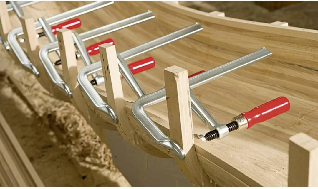 Bessey GZ10 Lijmtang 100/60mm - Geel/Blauw