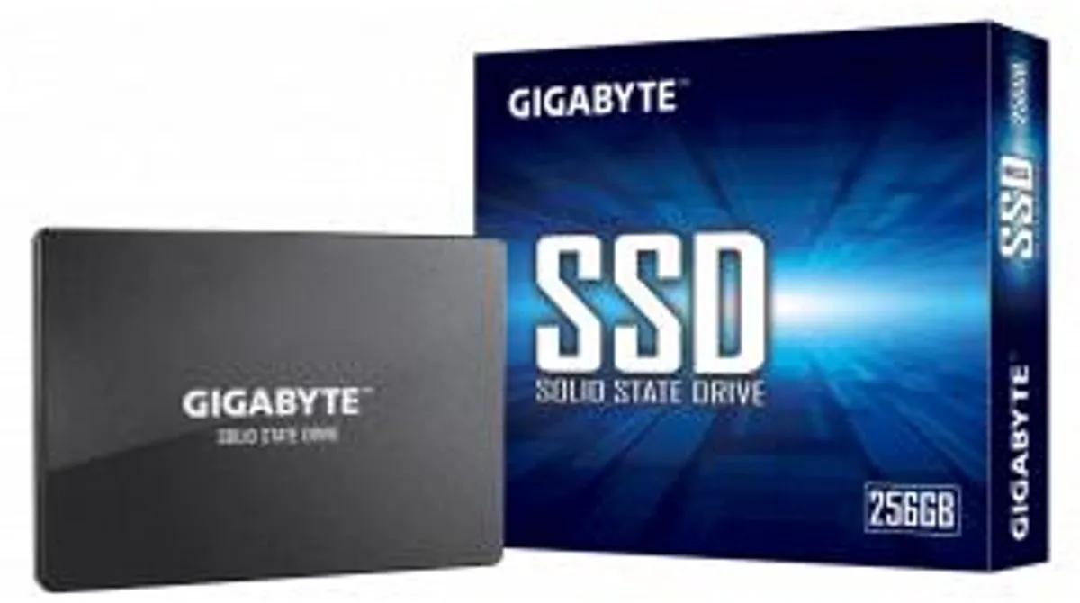 Gigabyte GP-GSTFS31256GTND SSD 256GB - Zwart - afbeelding 6 van 6