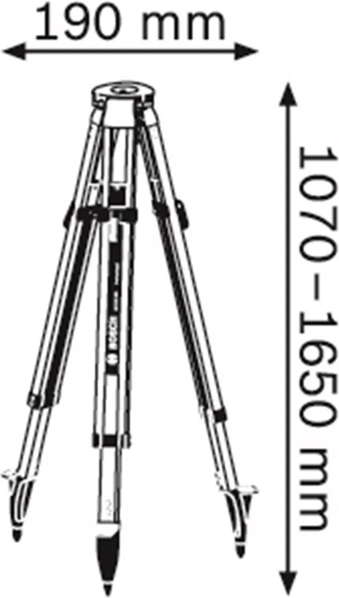 Bosch BT170HD Statief - 1 Stuk