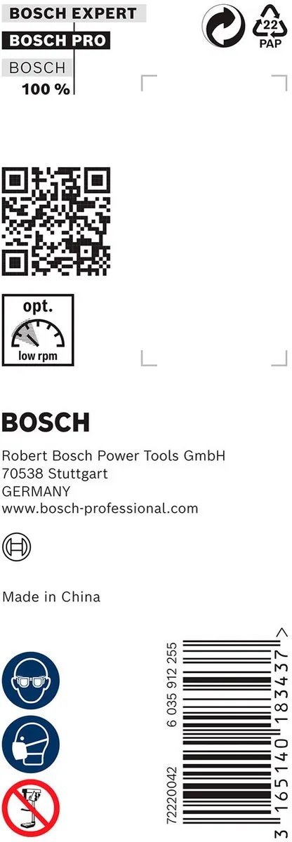 Bosch Professional Slangenboor 24x235mm Hout - 2608597634