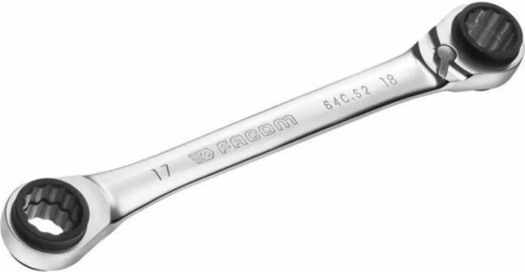 FACOM Ringratelsleutelsset 64C.S1 & 64C.S2 - 2 Stuks